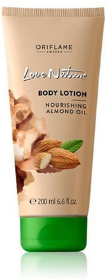 

Oriflame Sweden LOVE NATURE Body lotion with Nourishing Almond Oil(200 ml)