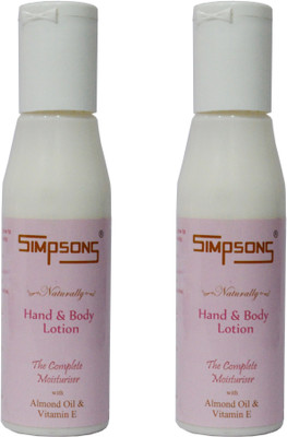 

Simpsons Hand & Body Lotion with German Formula + UV protection.(200 ml)