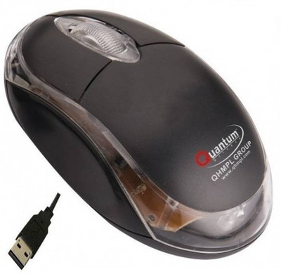 

TARVIK WIRED QHM222 Wired Optical Gaming Mouse(USB 2.0, Black)