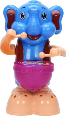 

ToyBin Musical Clever Elephant Drummer (Multicolor)(Blue)