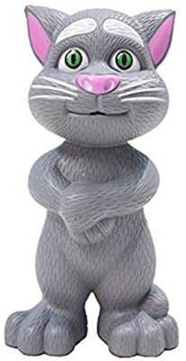 

Toykart Talking Cat with Stories and Songs, Touch Functions(Grey)