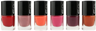 

Ramble Lusture Nail Polish Set 32 Multicolor(Pack of 6)