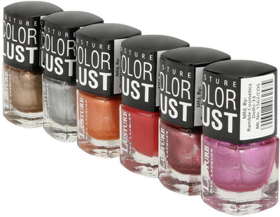

Ramble Lusture Nail Polish Set 28 Multicolor(Pack of 6)