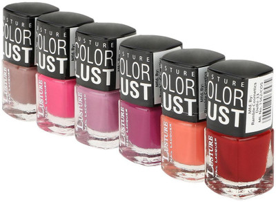 

Ramble Lusture Nail Polish Set 34 Multicolor(Pack of 12)