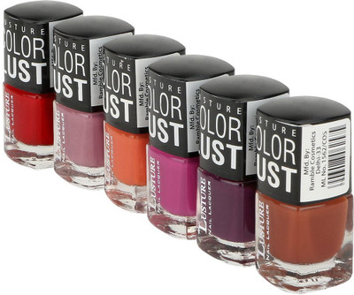

Ramble Lusture Nail Polish Set 35 Multicolor(Pack of 12)