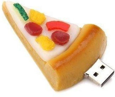 

Microware Pizza Shape 32 GB Pendrive 32 GB Pen Drive(Yellow)