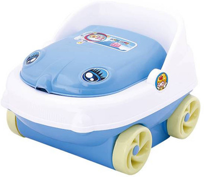 A+B Close Stool Toilet Seat Potty Seat(Blue)