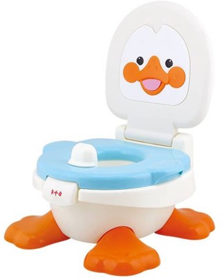 

A+B Premium Quality Duck Potty Training Seat With Removable Bowl & Closable Cover Potty Seat(Blue)