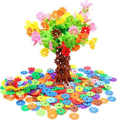 

VRT Interlocking Snowflakes Model Building Block(215 Pieces)