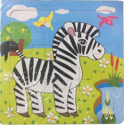 

Civil Wooden Puzzle Blocks for Children- Pack Of 12 Different Patterns With 9 Pieces Puzzles In A Frame Board (12 Pieces)(12 Pieces)