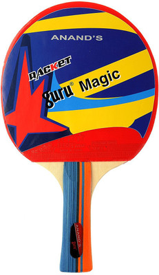 

Guru MAGIC TABLE TENNIS BAT (1 PC) Multicolor Table Tennis Racquet(10 cm, 170 g)