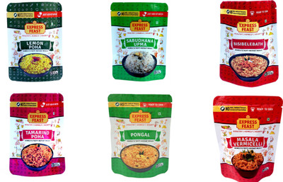 

Express Feast Ready to Meal Weekly Breakfast Combo 480 g