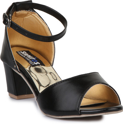 Sapatos Women Black Heels Flipkart