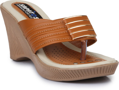 

Sapatos Women Tan Wedges
