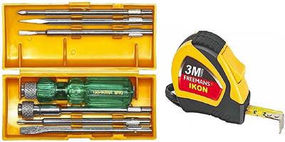

Taparia Taparia - 840 Screw Driver Set with Neon Bulb Combination Screwdriver Set, Multicolor