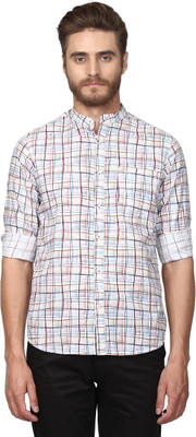 COLORPLUS Men Printed Formal Red Shirt