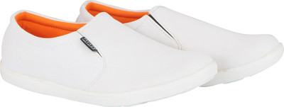 

FAUSTO Stylish Canvas Canvas Shoes For Men(White