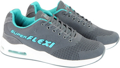 

Columbus FLYKNIT Mesh Running Training & Gym Shoes For Men(Grey, Dark grey