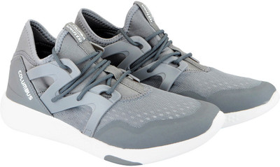 

Columbus TORIN Mesh Running Training & Gym Shoes For Men(Grey, Dark grey