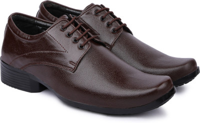 

XGL Dash Men's Brown Formal Shoe Lace Up For Men(Brown