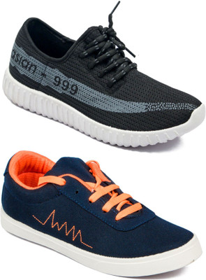 

Asian Men Casual & Running Shoes Combo Pack of 2 Casuals For Men(Multicolor