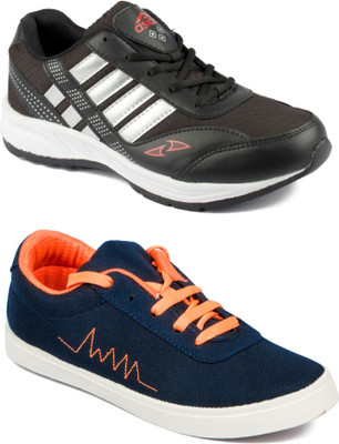 

Asian Men Casual & Running Shoes Combo Pack of 2 Running Shoes For Men(Multicolor