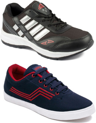 

Asian Men Casual & Running Shoes Combo Pack of 2 Casuals For Men(Multicolor