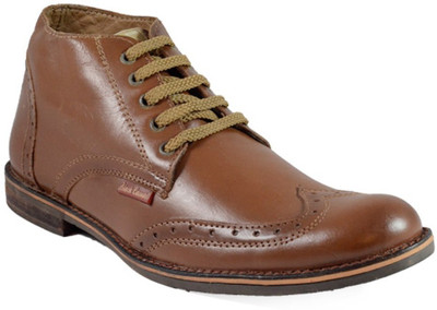 

MarcoUno BROWN COLOUR BOOTS Party Wear For Men(Brown