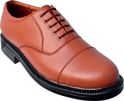

Seamax Police Shoes Oxford For Men(Brown