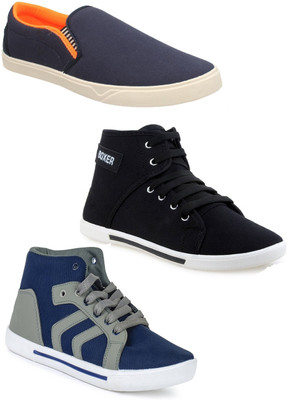 

Chevit Canvas Shoes For Men(Multicolor, Mulicolor
