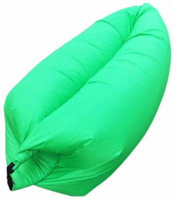 

Insasta Inflatable Sleeping Bag Beach Hangout Lazy Air Bed Use For Picnic, Home (green) Sleeping Bag(Black