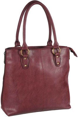 

Metro Women Casual Pink Rexine Shoulder Bag