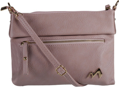 

Metro Women Casual Pink Rexine Sling Bag