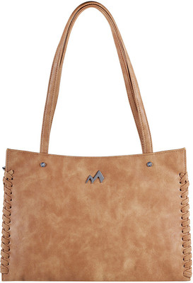 

Metro Women Casual Beige Rexine Shoulder Bag
