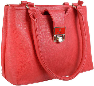 

Metro Women Casual Red Rexine Shoulder Bag