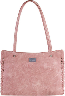 

Metro Women Casual Pink Rexine Shoulder Bag
