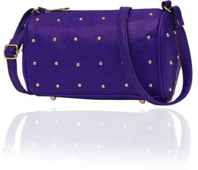 

Borse Women Casual Purple Leatherette Sling Bag