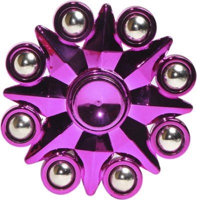 

Pine Kraft 8 Ball High Speeds Stylish New Arrival Metal Spinner- Metallic Pink Colour(Pink)