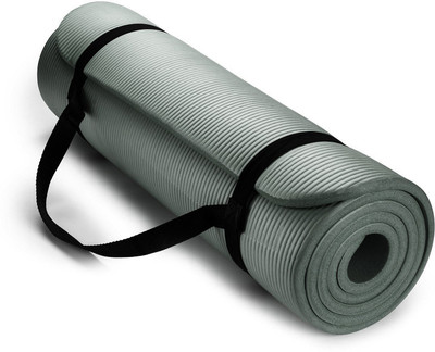 

Tima 10mm Extra Thick Yoga and Exercise Mat with Carrying Strap Multicolor 10 mm Yoga Mat