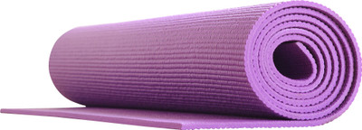 

zainmark Yoga Mat for Gym workout and flooring exercise Anti Slip Purple 6 mm Yoga Mat
