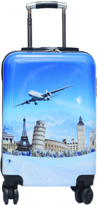 

kabra KB-04 Check-in Luggage -  inch(Blue, White