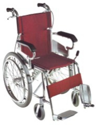 

IGR Wheel Chair Folding - Lumbar Support (Free Size, Black)