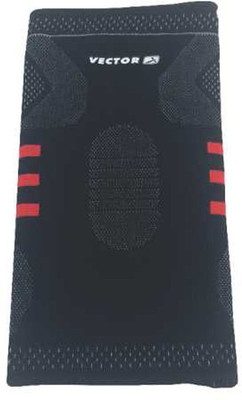 

Vector X Knee Pad With Gel Pad Knee Support (Free Size, Black, Red, White), Black;white