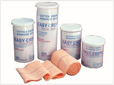 

IGR Easy Crepe Bandage Cotton 6 cm Hand Support (Free Size, Beige)