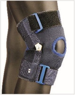 

IGR Easy Hinge Knee Support with Central Hole Ex.Large Knee Support (XL, Black)