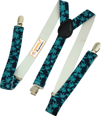 

Ammvi Creations Y- Back Suspenders for Men(Green)
