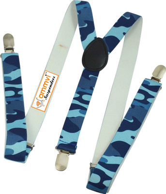 

Ammvi Creations Y- Back Suspenders for Men(Blue)