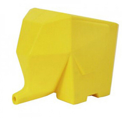 

Avmart Creative Multipurpose Kitchen Bathroom washroom Water Drain Device & Shaped in Elephant Design, Ivory. plant flower pot (Yellow) Plastic Toothbrush Holder(Yellow)