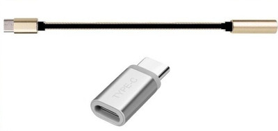

OLECTRA Type-C Male to 3.5mm Female Jack Earphone AUDIO CONVERTER HEADPHONE CABLE WITH TYPE C TO MICRO USB Adapter (Multicolor) Type-C Male to 3.5mm Female Jack Earphone AUDIO CONVERTER HEADPHONE CABLE WITH TYPE C TO MICRO USB Adapter (Multicolor) USB Cab
