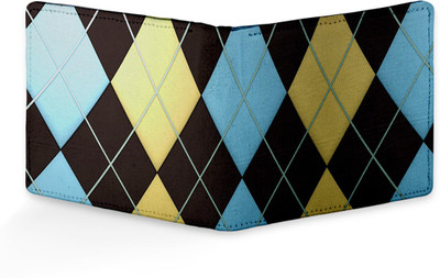 

SL COLLECTIONS Boys Multicolor, Tan Canvas, Artificial Leather Wallet(4 Card Slots), Mutlicolo